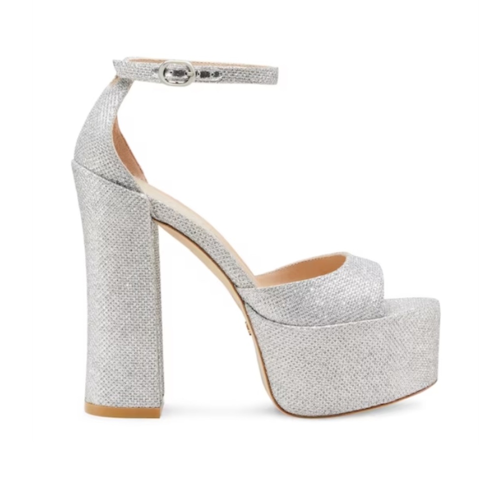 BNIB Stuart Weitzman Skyhigh 145 Platform Sandals 6.5 - Picture 2 of 3